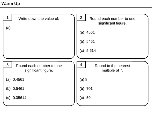 Estimation