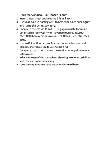 Excel - If formula Count Revision Tasks