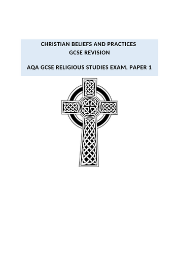 Christian Teachings and Practices Booklet