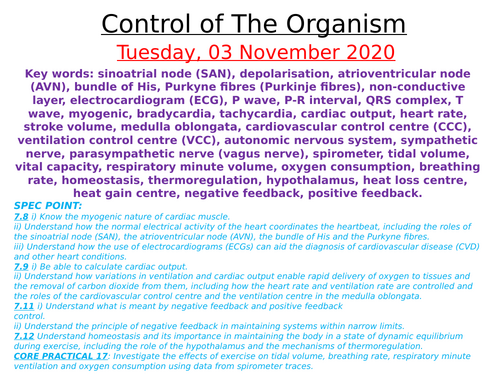 Edexcel (SNAB) A-level Topic 7 Notes