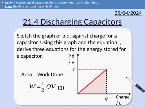 OCR A level Physics: Discharging Capacitors