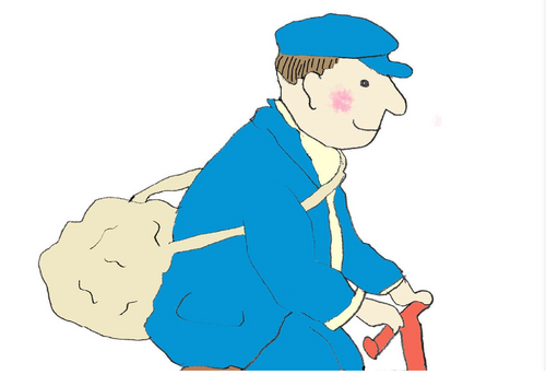 The Jolly Postman Display Character
