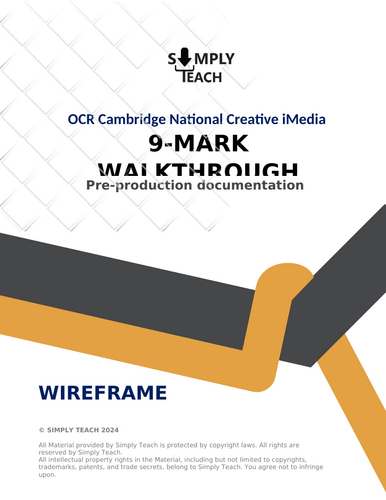 R093 - Wireframe (9-mark walkthrough guide)