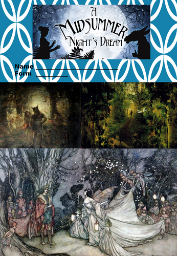 A Midsummer Nights Dream Homework booklet