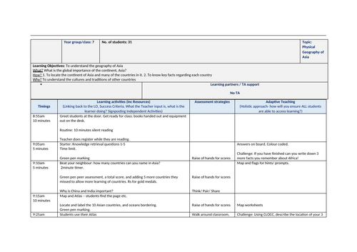 Physical Geography of Asia