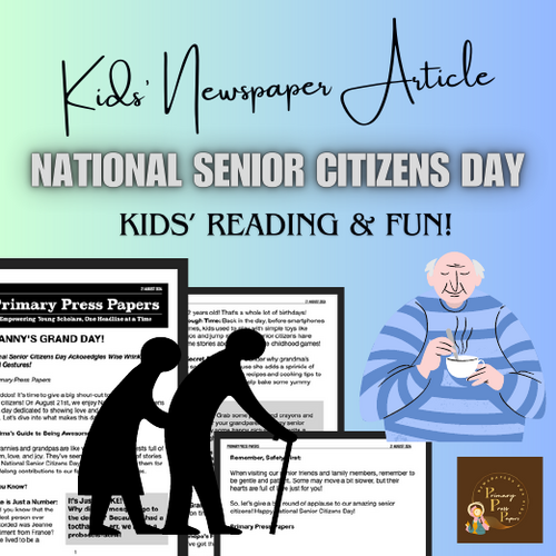 National Senior Citizens Day: Wisdom with Granny's Grand Day: READING & FUN!