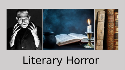 Literary Horror PowerPoint