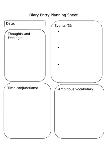 diary-entry-planning-sheet-teaching-resources