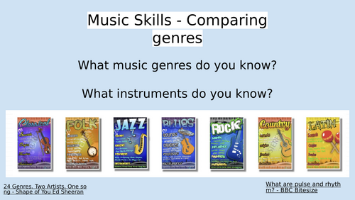 Genres of Music
