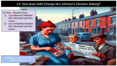 Mrs Johnson Debt Blood Brothers