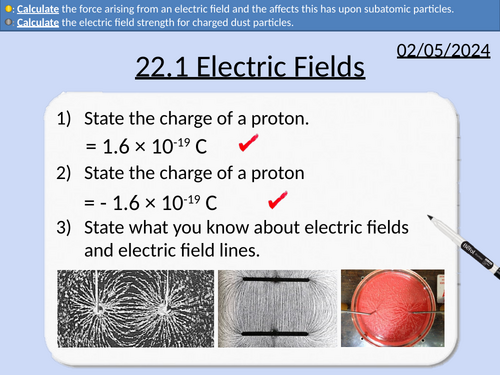 OCR A level Physics:  Electric Fields