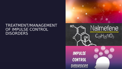 Treatments of Impulse Control Disorders Clinical Psychology New Syllabus 9990