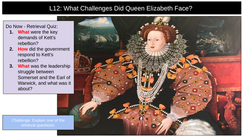 Queen Elizabeth Challenges
