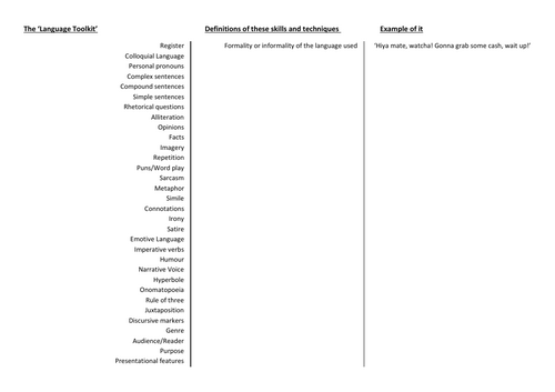 AQA English Language Paper 1 Section A Walkthrough 2017 Exam Paper