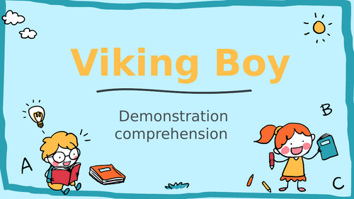Viking Boy Guided Reading KS2