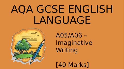 A05/A06 - Imaginative Writing Revision