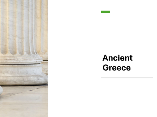 Ancient Greece - Introduction Lesson Presentation