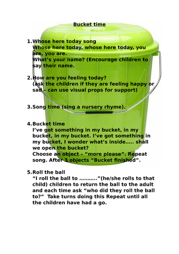 attention bucket time order