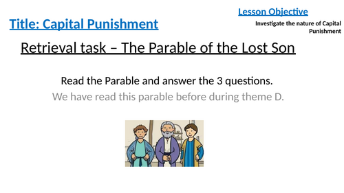 AQA A Theme E The Death Penalty
