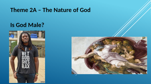RS A Level Christianity EDUQAS Theme 2A: Is God Male? PPT