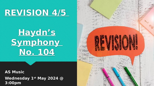 Haydn Symphony No. 104 Revision AS (EDUQAS)