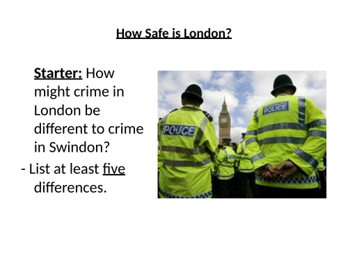 Crime in London