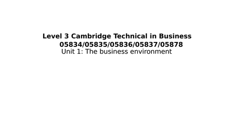 Unit 1 - Pre-Release Section B [Jun2024] - Help booklet [CTEC Cambridge Technicals Level 3 Business]