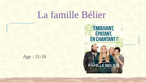 La Famille Belier