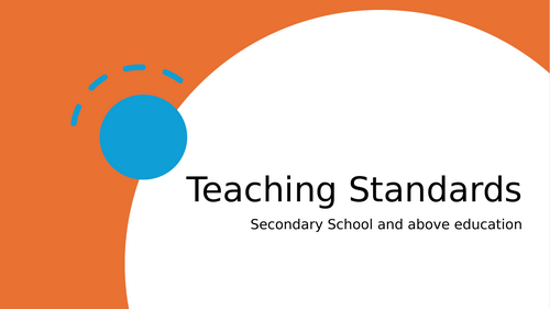 Teaching Standards Portfolio