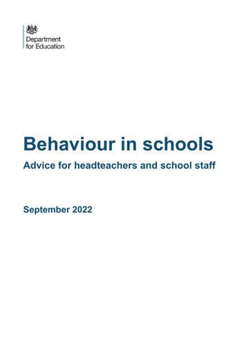 Behaviour Management Research