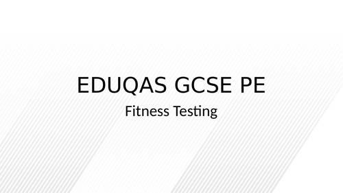 EDUQAS GCSE PE training methods
