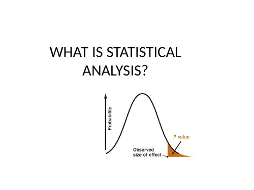 INTRODUCTION TO STATISTICS FOR BIOLOGY