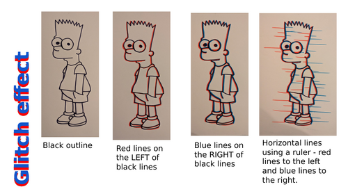 Drawing styles (Glitch/Drip/X-Ray/Glow)