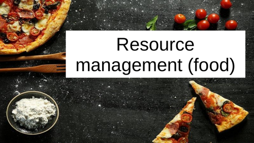 Interactive revision resource RESOURCE MANAGEMENT AQA Geography GCSE