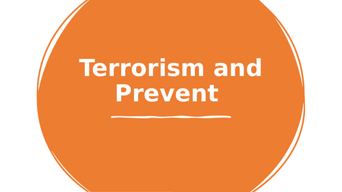 Terrorism and Prevent