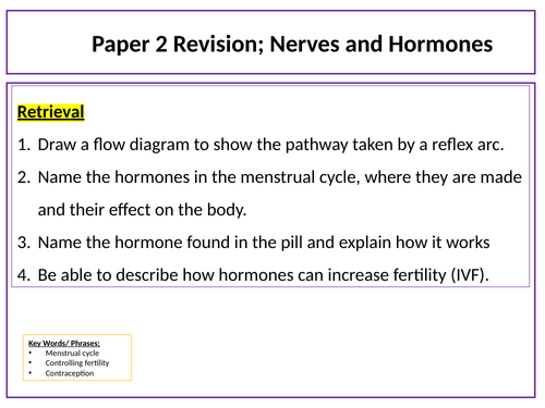 AQA GCSE Biology Paper 2 Triple Science Model Answers