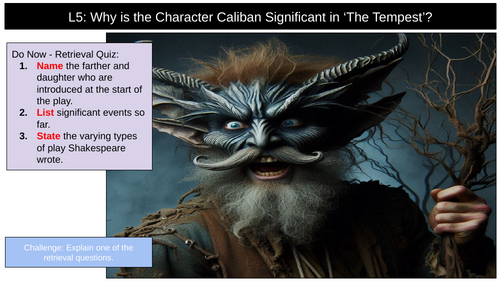 The Tempest Caliban