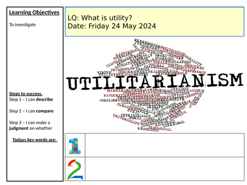 What is utility- AQA Philosophy