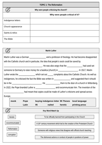 Y8 History Revision Booklet