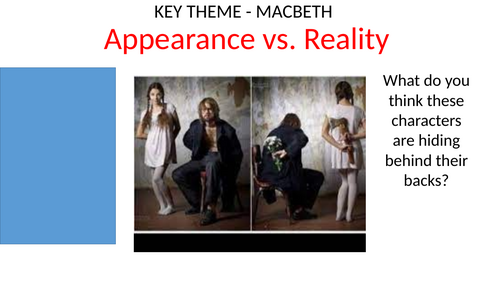 Appearance vs Reality in Macbeth