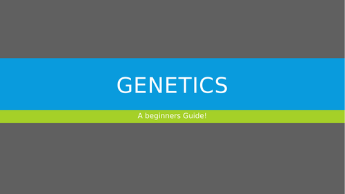 Biological Psychology Genetics - Interactive PPT (A Level/IB)