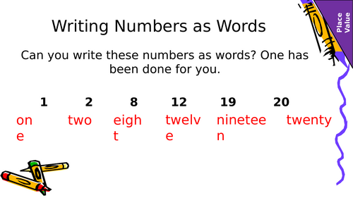 Y1 Maths Revision (Summer)