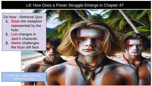 Lord of the Flies Power Struggle