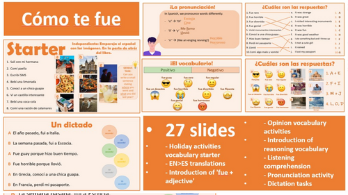 Viva 2, Module 1.4 - Cómo te fue