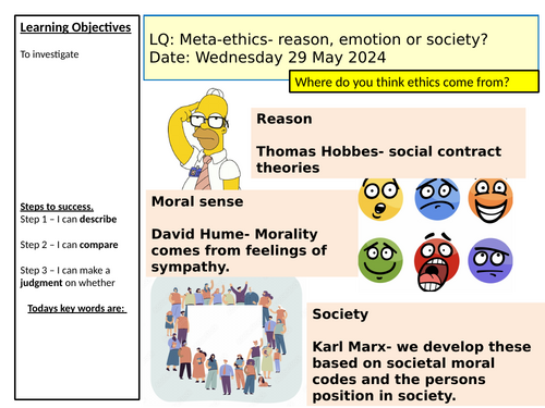 Meta Ethics- Philosophy and ethics