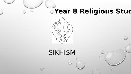 Sikhism Booklet Power point