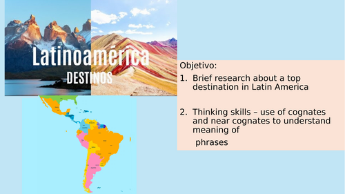 End of year project - Landmarks in Latin America