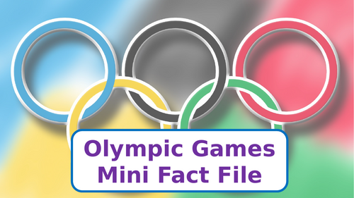 KS2 Olympic Games Mini Fact File