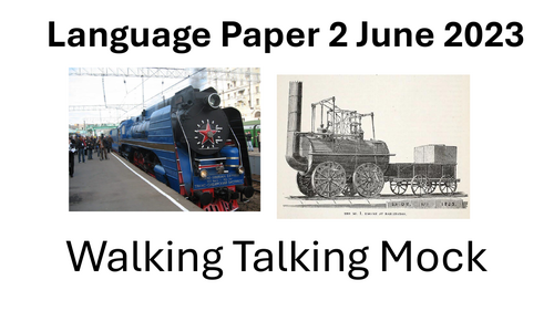 Language Paper 2 Walking Talking Exam Walkthrough June 2023