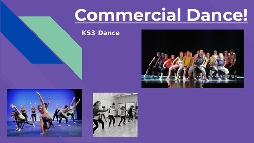 KS3 Dance- Commercial Dance SOW